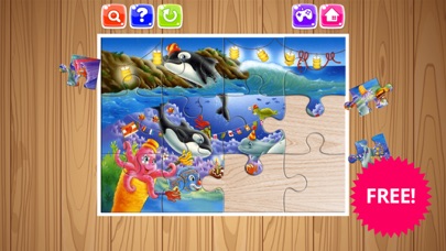 Screenshot #3 pour Jeu pour tout-petit et poisson Puzzle pour enfants