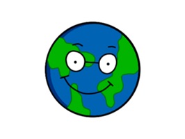 Earth's made has a unique face or expression