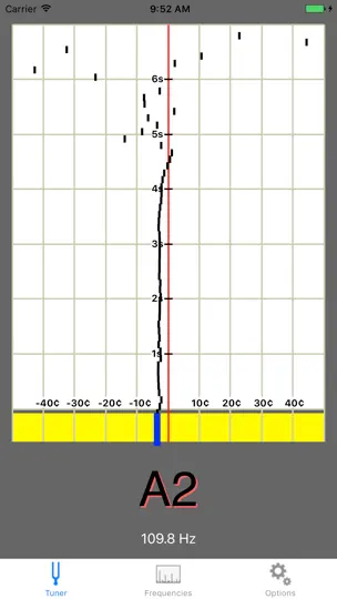 Capture d'écran de Trace Tuner sur iPhone 1
