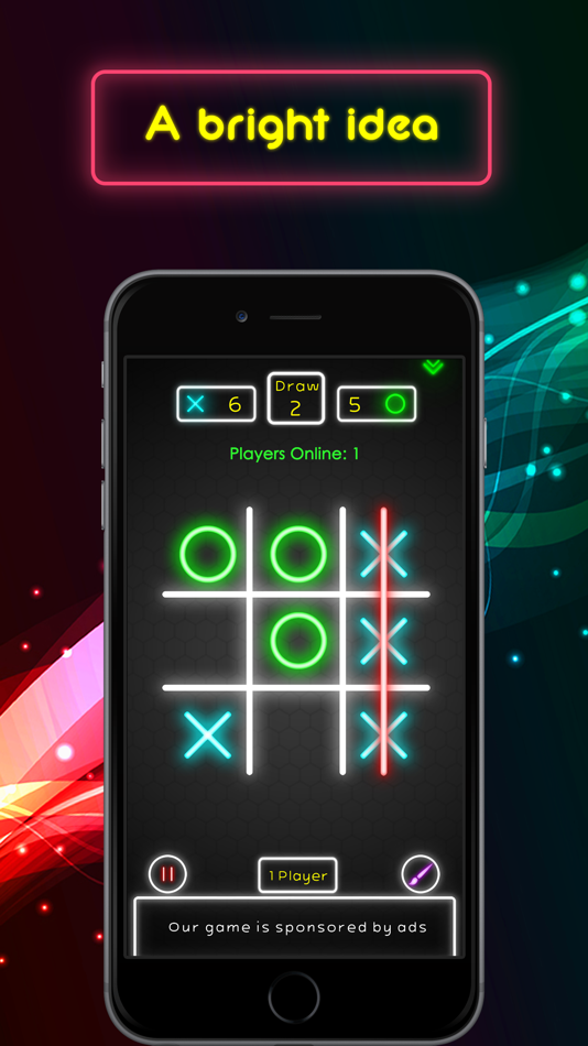 #5. Tic Tac Toe: Multiplayer! (iOS) 由: HashCube, Inc.