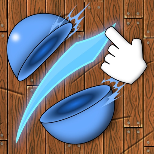 Ninja Slash - Color Balls Slicing Free Games Icon