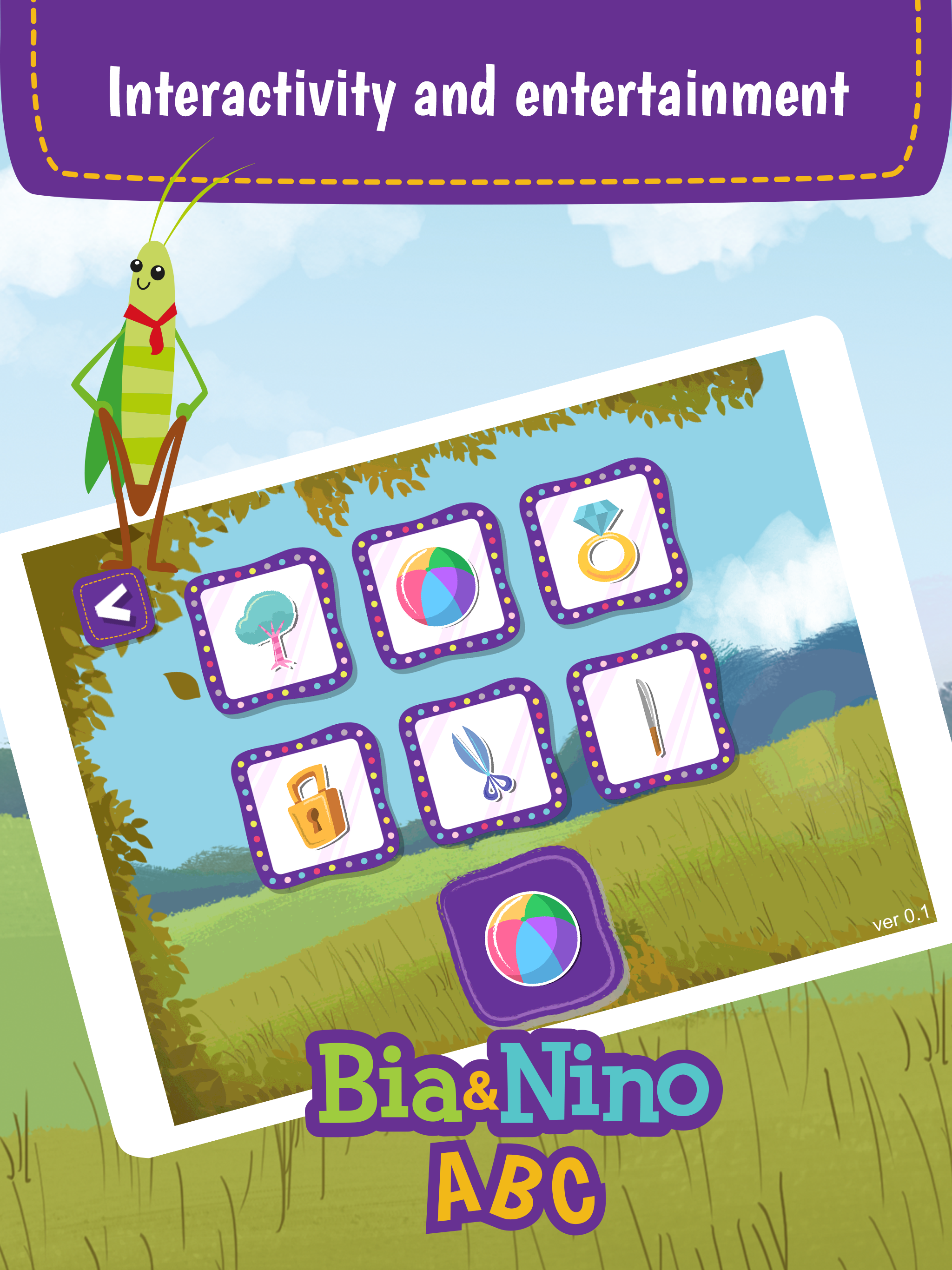 ABC Bia&Nino  - First words for kids
