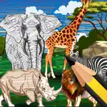 Animal Coloring Kingdom AR App Cancel