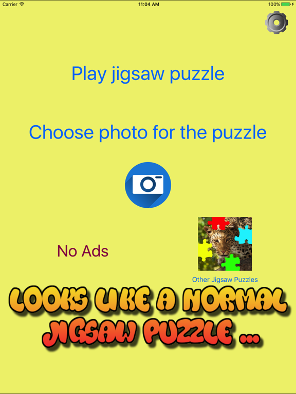 Screenshot #4 pour Secret Photo Jigsaw Puzzle Maker