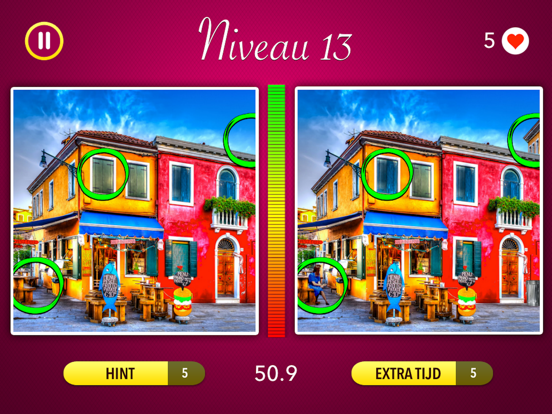 Wat is het verschil? ~ Zoek 5 verschillen! iPad app afbeelding 1
