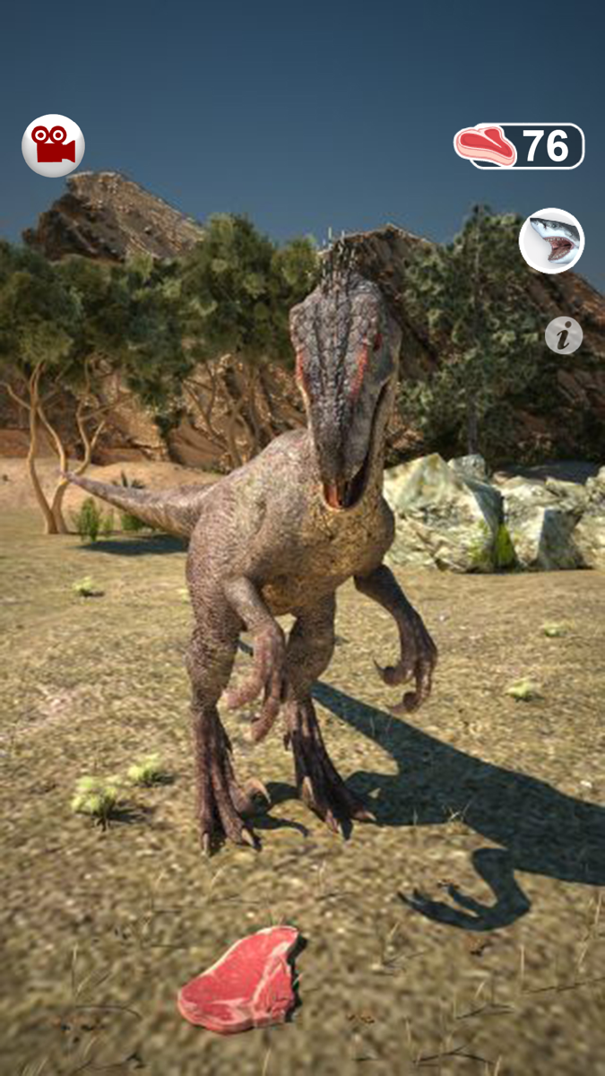 Talking Raptor : My Pet Dinosaur official gameplay screenshot 3