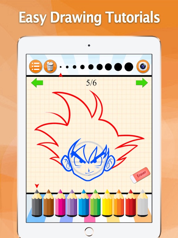 How to Draw for Dragon Ball Z Drawing and Coloringのおすすめ画像1