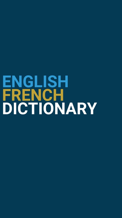 English : French Dictionary