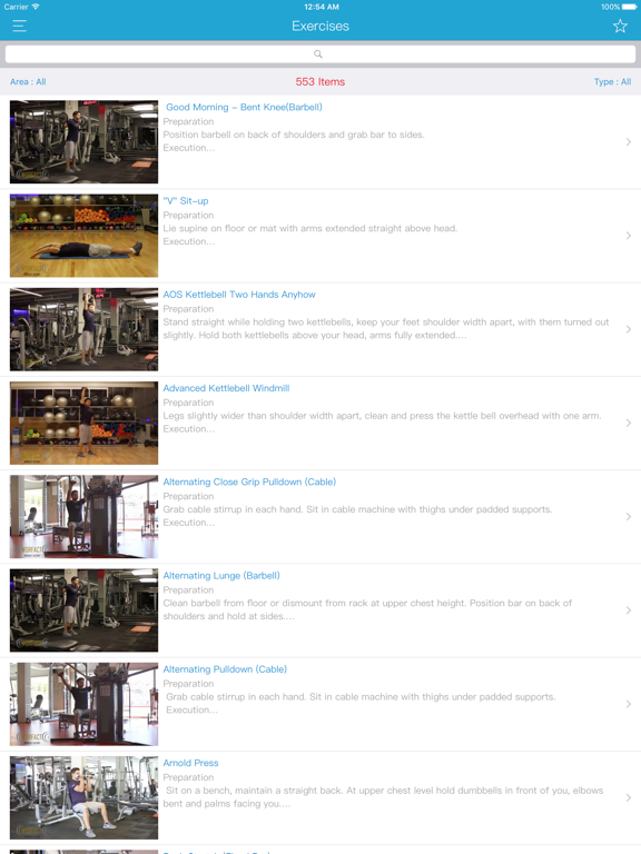 Worfact iPad screenshot 5 - Health & Fitness app