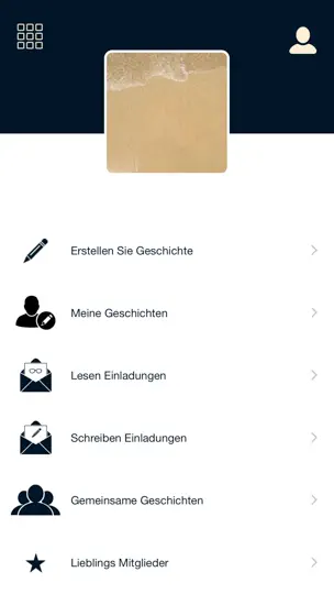 Screenshot von Corpus Social Story auf dem iPhone 2