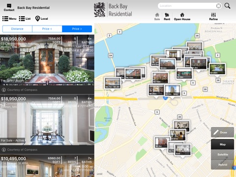 Back Bay Residential for iPad screenshot 2