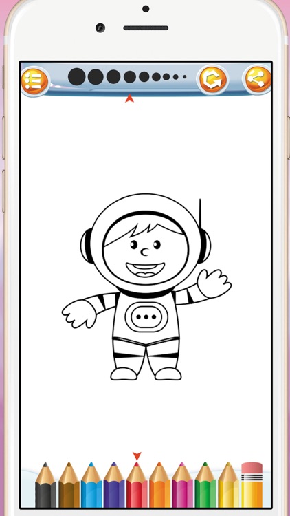 Space Adventure Coloring Book