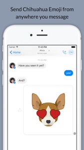 Chihuahuamoji - Chihuahua Emoji & Stickers screenshot #4 for iPhone
