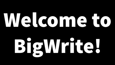 How to cancel & delete BigWrite from iphone & ipad 1