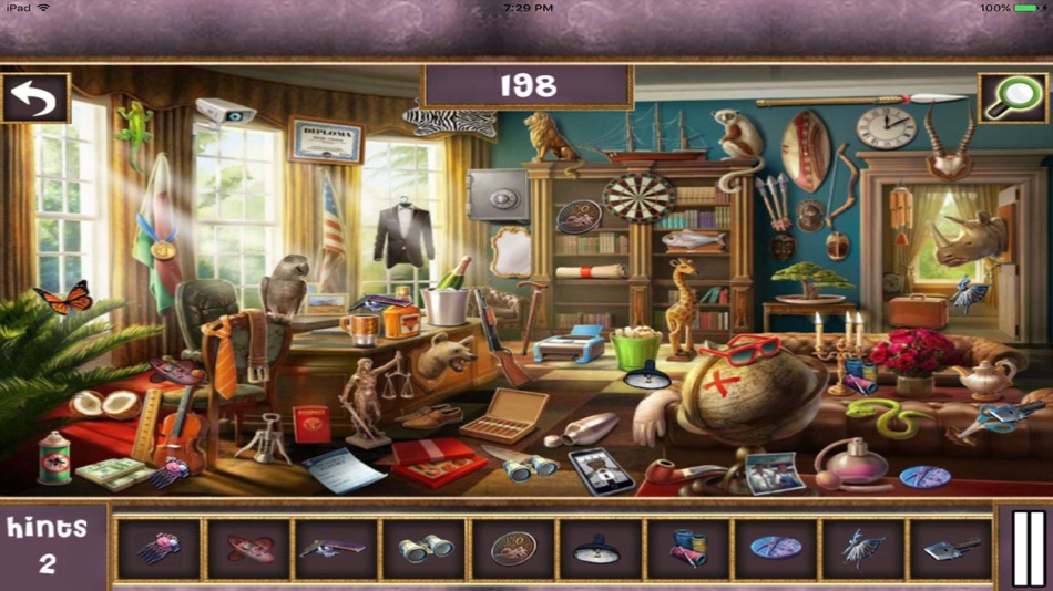 #4. Free Hidden Object Games:Hidden Mania 9 (iOS) Podle: Krunal Bhavsar