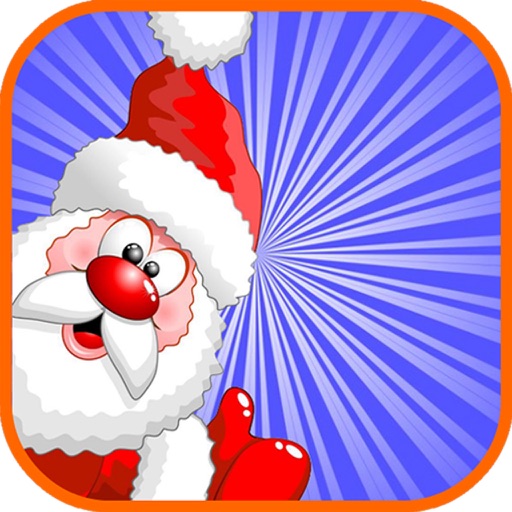 Santa Claus Swipe Out Icon