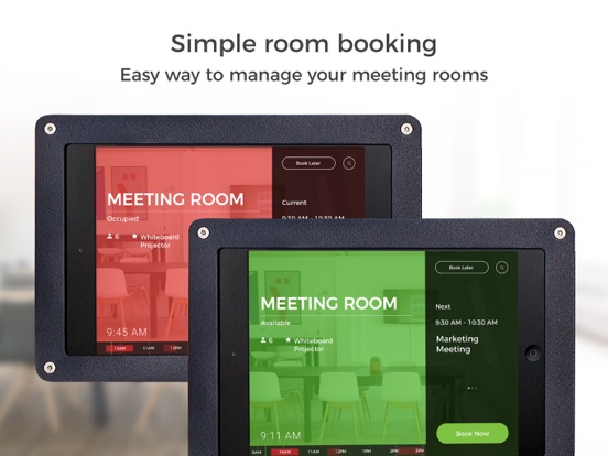 Screenshot #4 pour Workscape - Simple Room Schedule Display & Booking