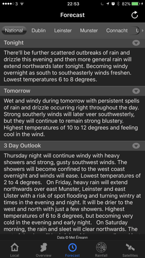 Irish Weather(圖3)-速報App