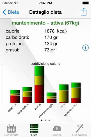 Diet Planner Sport screenshot 4