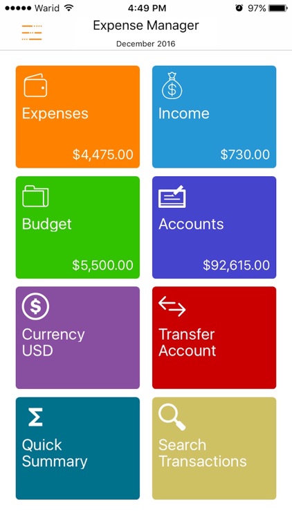 Express Expense Manager
