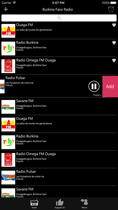 Screenshot 4 of Burkina Faso Radio App