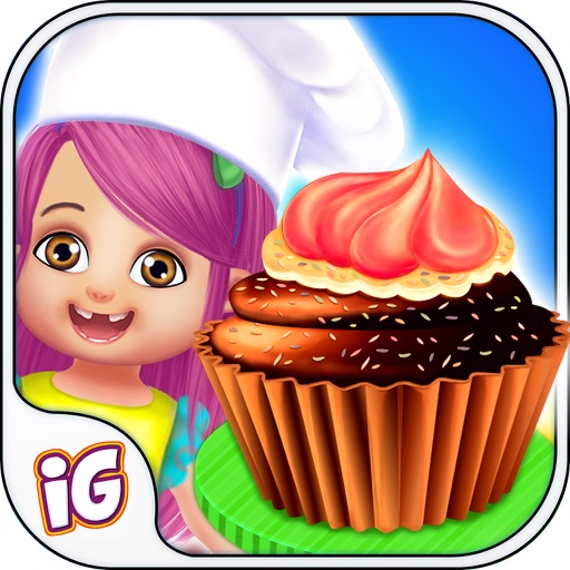 chocolate cupcake maker - cooking chef recipe Icon