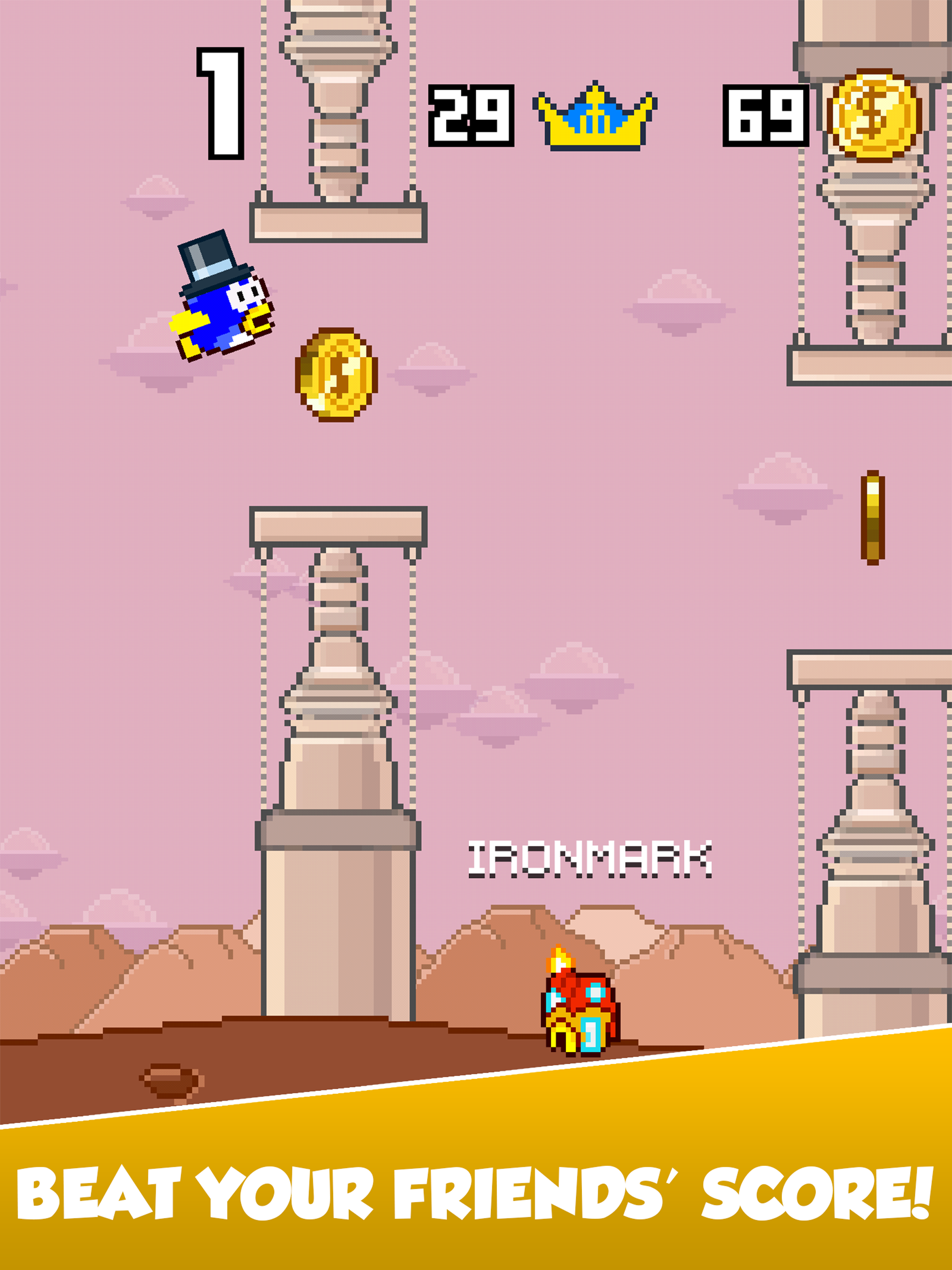 Splashy Fish - Adventure of Flappy Tiny Bird Fish