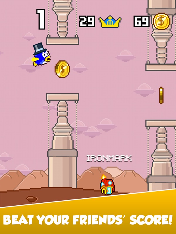 Splashy Fish - Adventure of Flappy Tiny Bird Fish screenshot 10