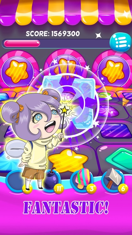 Jelly gems matching games