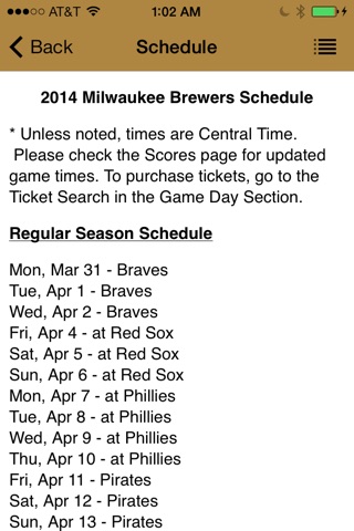 Milwaukee Baseball - a Brewers News App screenshot 3