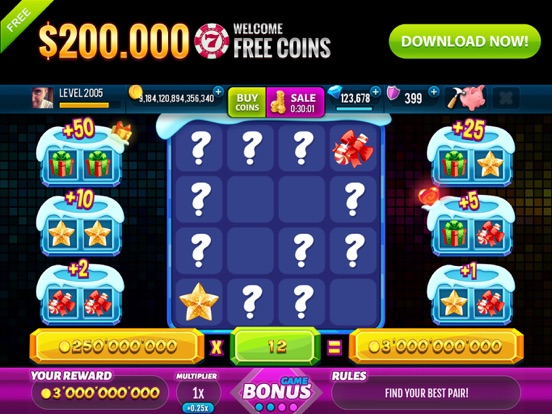 Rich Santa Slots: Vegas Casino iPad screenshot