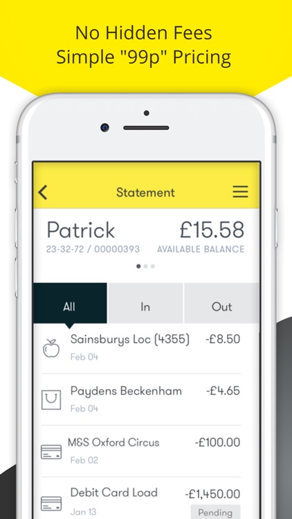 Pockit Online Current Account