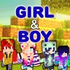Creative Girl & Boy Skins for Minecraft PE Edition