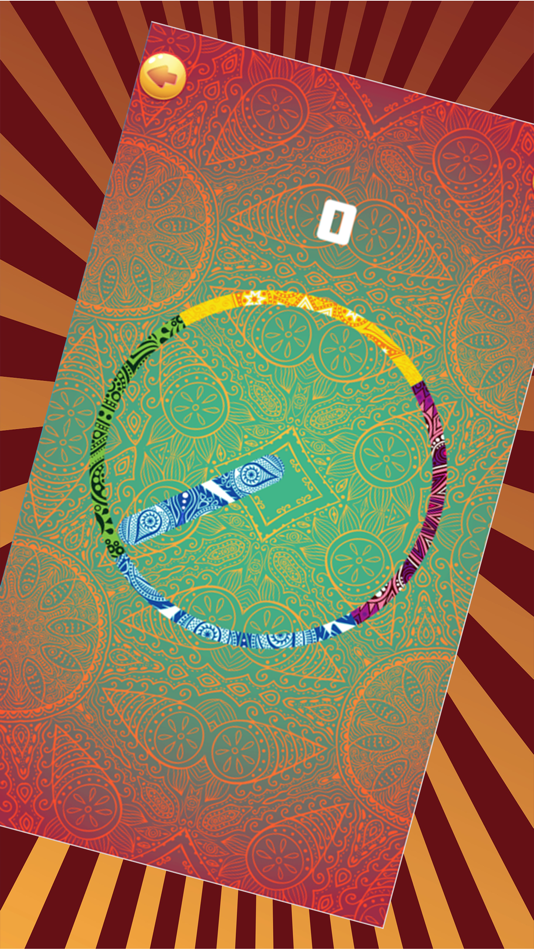 #4. Mandalas Color Circle On Gravity Switch Iq Test (iOS) 由: Perachai Wongsinwises