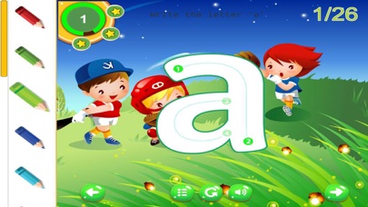 Screenshot #1 pour ABC Alphabet Learning Letters Preschool Kids Games