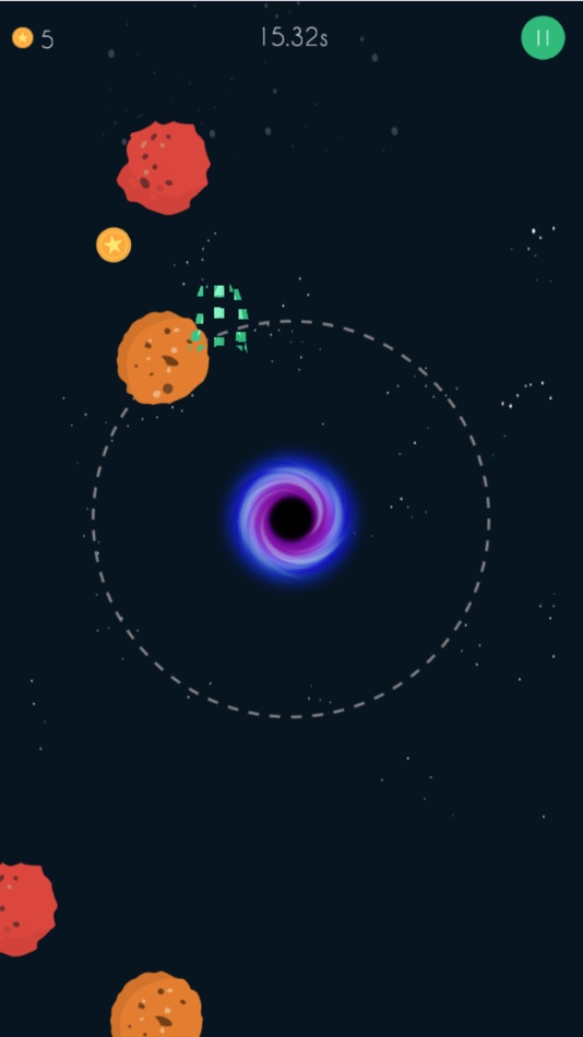 #4. TrajectoryShip (iOS) 由: Avakai Games