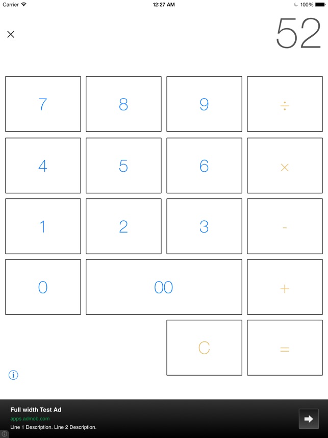 Fast Calculator for iPad Pro (Free)(圖1)-速報App