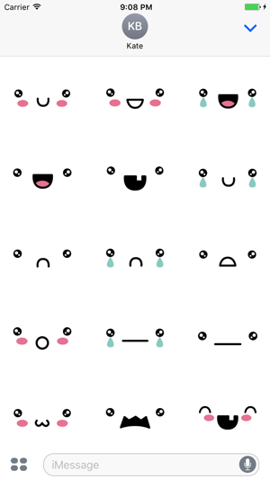 Kawaii Cute Faces and Expressions(圖4)-速報App