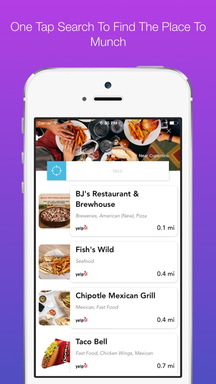 Hungry Me - Find Food Quickly