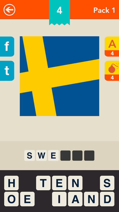 Guess the Country! ~ Fun with Flags Logo Quiz Screenshot