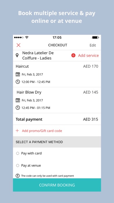 Wellclubs - Beauty Booking App iPhone screenshot 5 - Shopping app