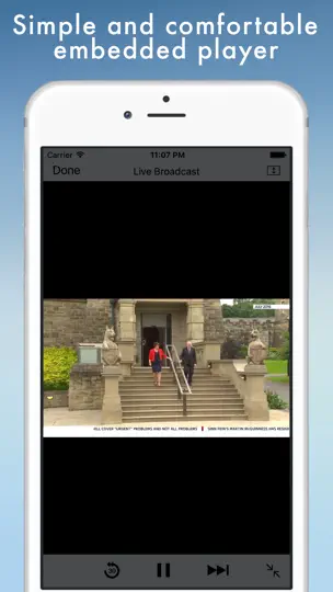 Captura de pantalla de British TV - Television Of Great Britain Online en iPhone 2