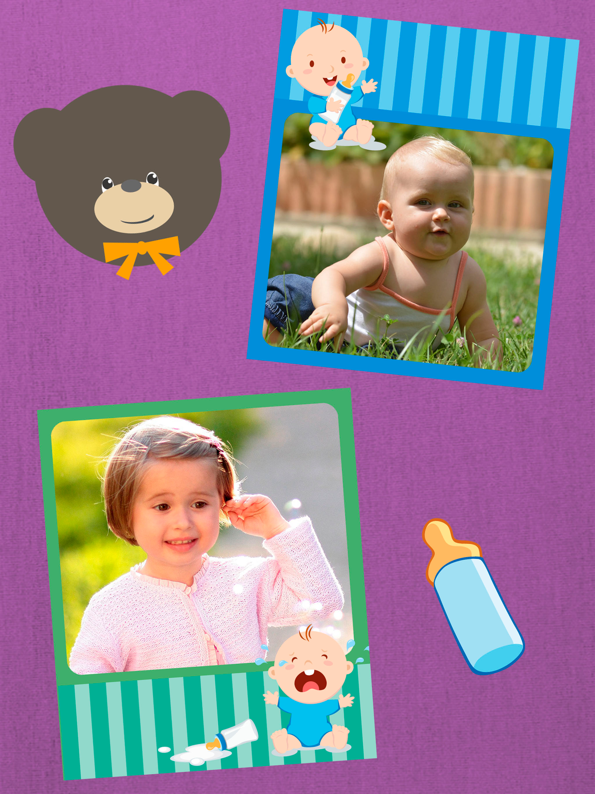 Baby photo frames for kids – Photo Collage screenshot 8