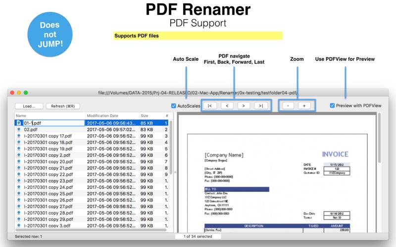 Screenshot #2 pour PDF Renamer File photo renamer
