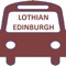View current position of Edinburgh public transportation in real-time