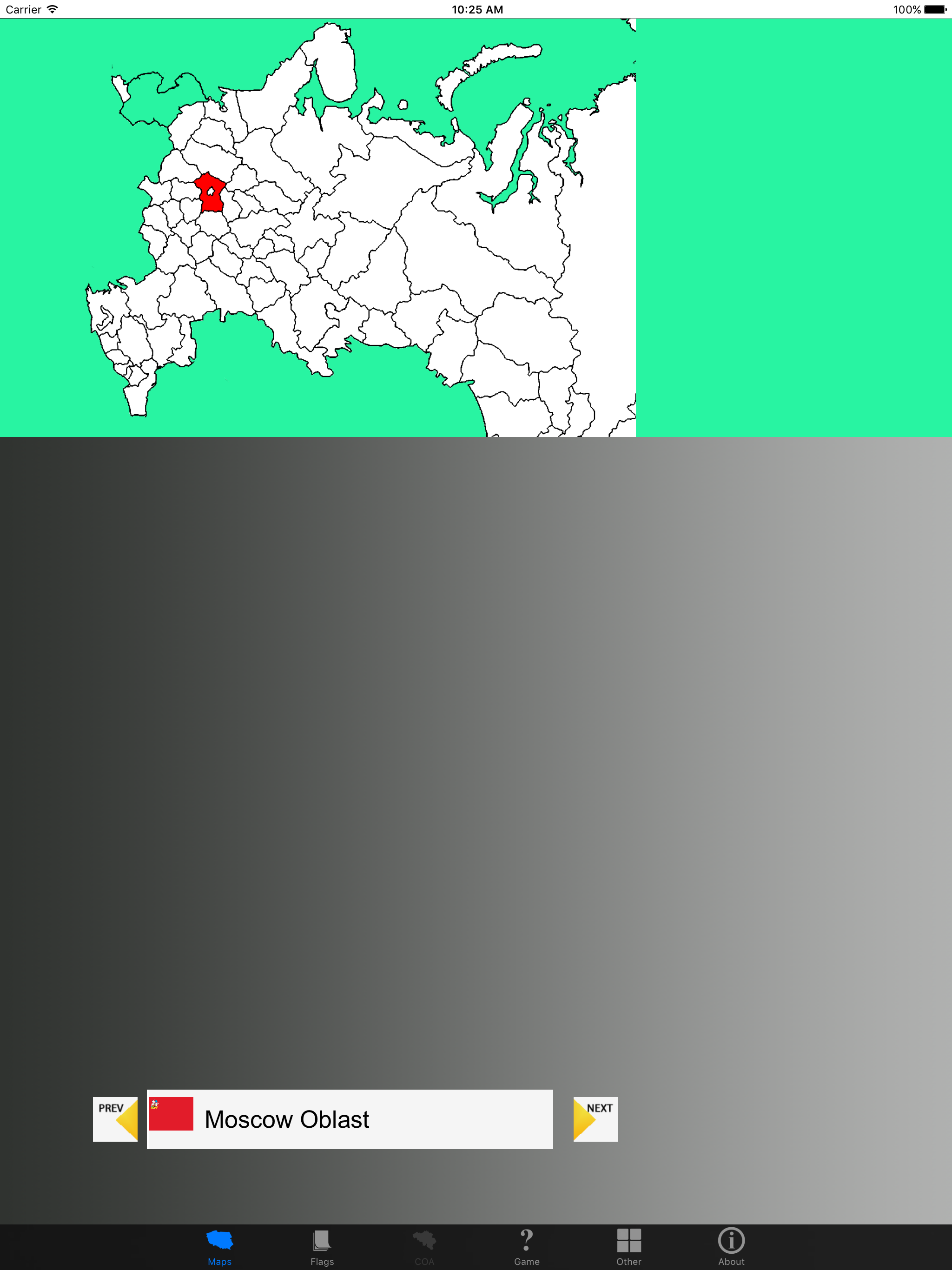 Russia State Maps, Flags and Capitals