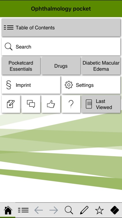 Ophthalmology pocket