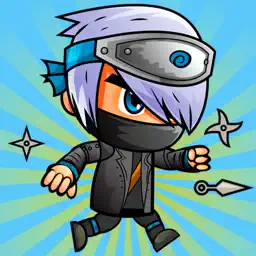 Ninja Go Run and Jump Adventure Dodge Bombs app icon