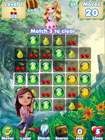 Screenshot #4 pour Fruit Candy Puzzle: Kids games and games for girls