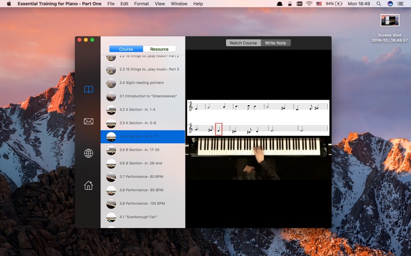 Essential Training for Piano - Part One thumbnail 2